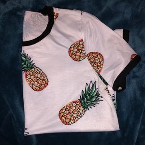 Pineapple Ringer Tee | Online Store